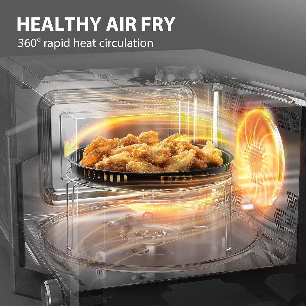 TOSHIBA ML2-TC10SAIT(SS) 7-in-1 Countertop Microwave Oven with Air Fryer - Quality recertified with Home Essentials warranty - Shopthatapp.ca