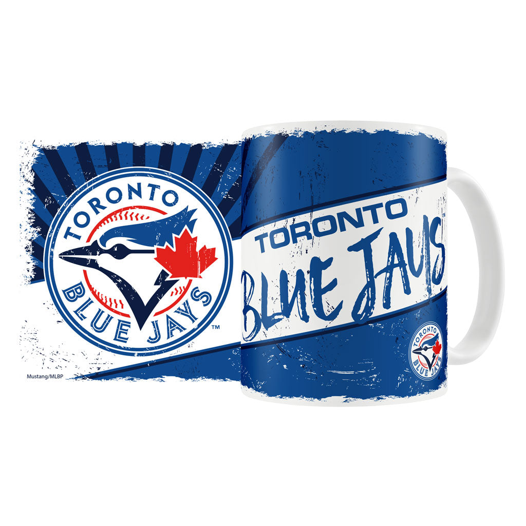 Toronto Blue Jays Mug & Coaster Set - 2 Pack 15oz Mugs | 8 Pack Coasters - Www.Shopthatapp.ca