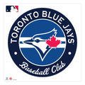 Toronto Blue Jays 36x36 Team Stripe Logo Repositional Wall Decal - Www.Shopthatapp.ca