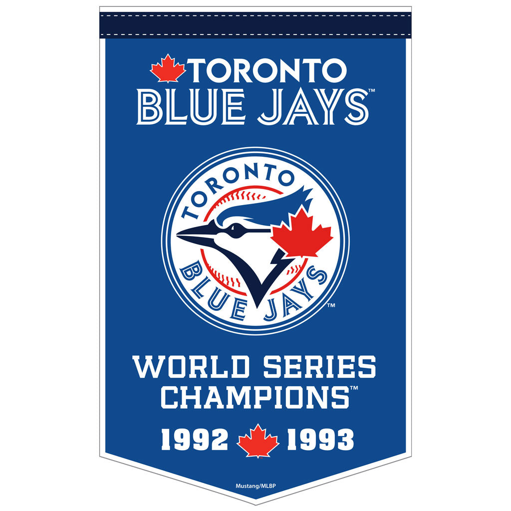 Toronto Blue Jays Banner | Dynasty 10" x 15" - Www.Shopthatapp.ca