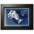 Toronto Blue Jays - 12x16 State of Mind Framed Artwork - Www.Shopthatapp.ca