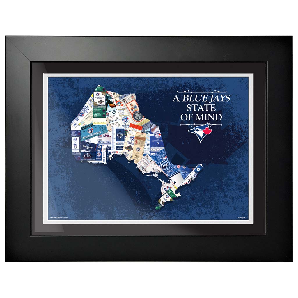 Toronto Blue Jays - 12x16 State of Mind Framed Artwork - Www.Shopthatapp.ca