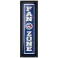 Toronto Blue Jays 6x22 Team Fan Zone Framed Artwork - Www.Shopthatapp.ca