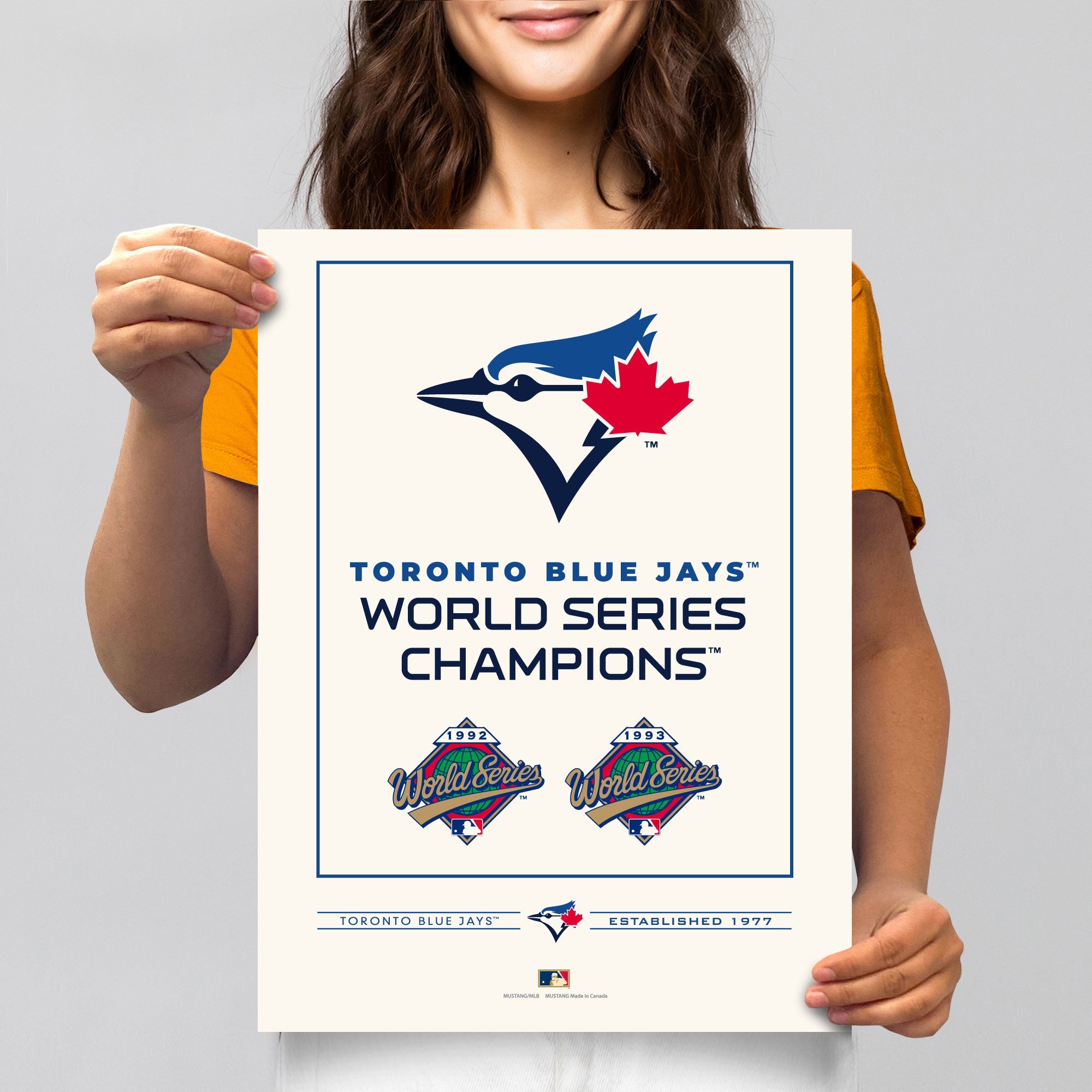 Toronto Blue Jays World Series Collection 12x16 Print - Www.Shopthatapp.ca