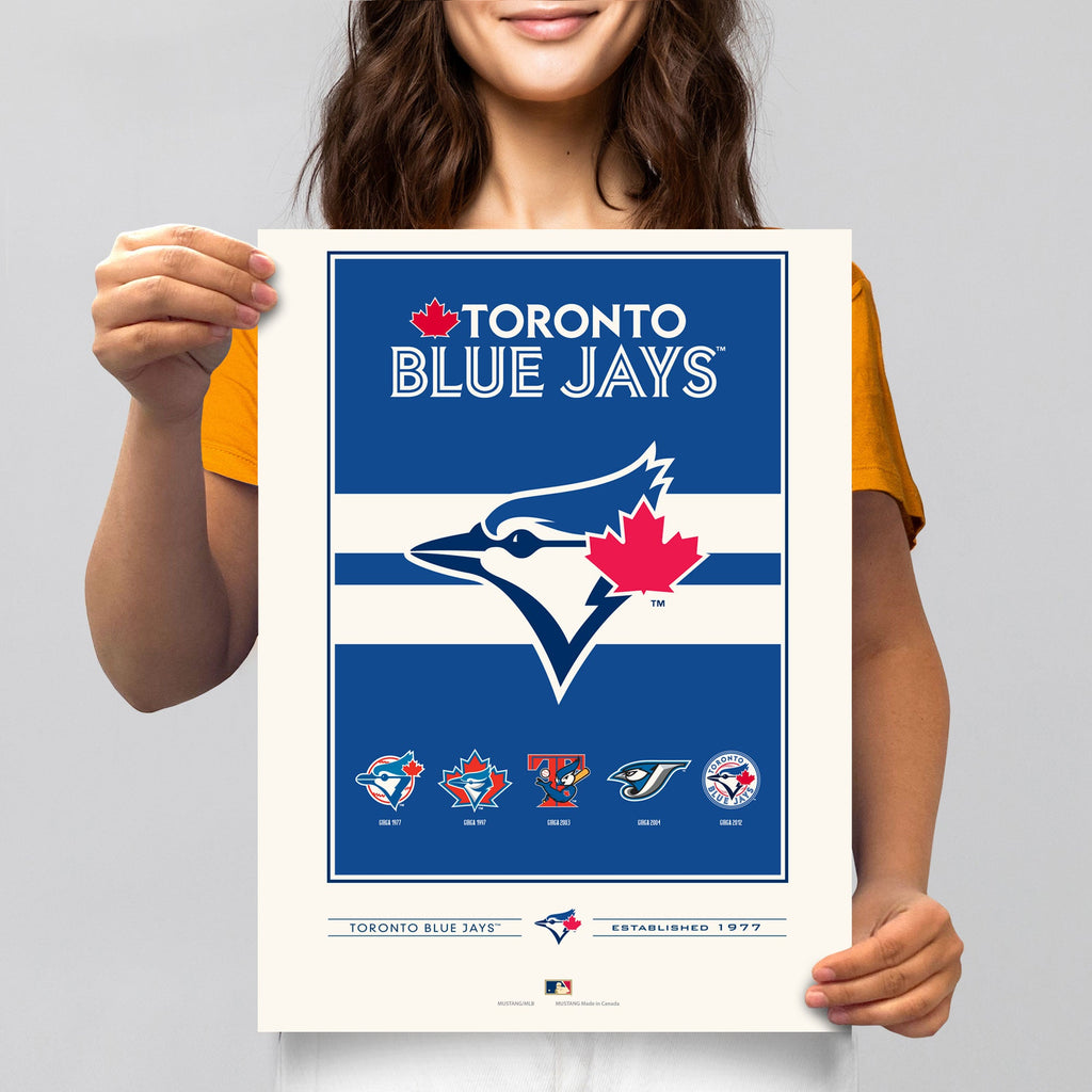 Toronto Blue Jays 12x16 Team Tradition Print - Www.Shopthatapp.ca