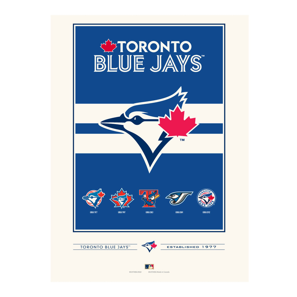 Toronto Blue Jays 12x16 Team Tradition Print - Www.Shopthatapp.ca