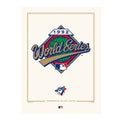 Toronto Blue Jays 1992 World Series Logos to History 12x16 Print - Www.Shopthatapp.ca