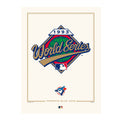 Toronto Blue Jays 1993 World Series Logos to History 12x16 Print - Www.Shopthatapp.ca