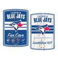 Toronto Blue Jays 16x23 2 pack Established Faux Wood Wall Signs - Www.Shopthatapp.ca
