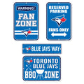 Toronto Blue Jays Four Pack Fan Sign Set - Www.Shopthatapp.ca