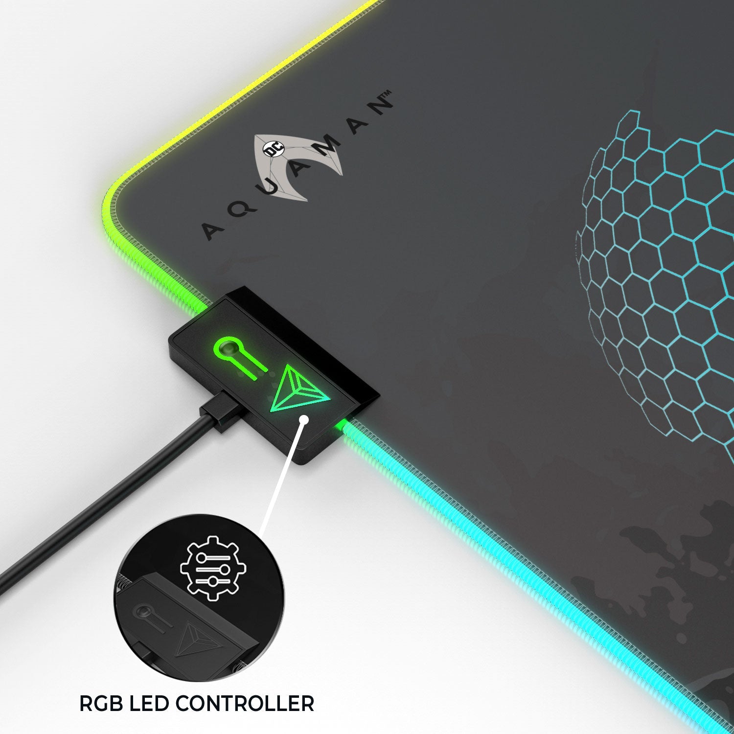 Aquaman Black Manta Mouse Pad for Gaming Enthusiasts - Shopthatapp.ca