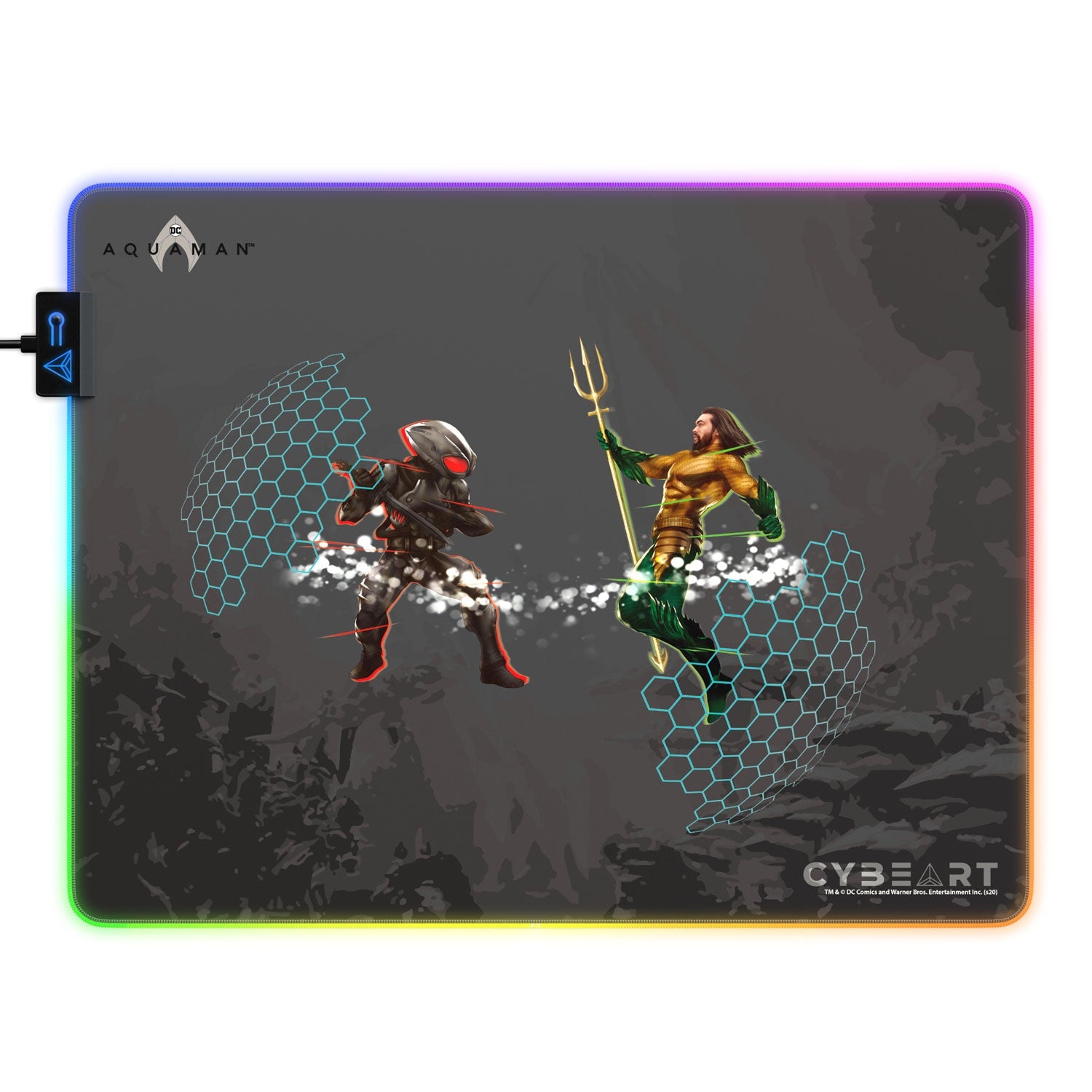 Aquaman Black Manta Mouse Pad for Gaming Enthusiasts - Shopthatapp.ca