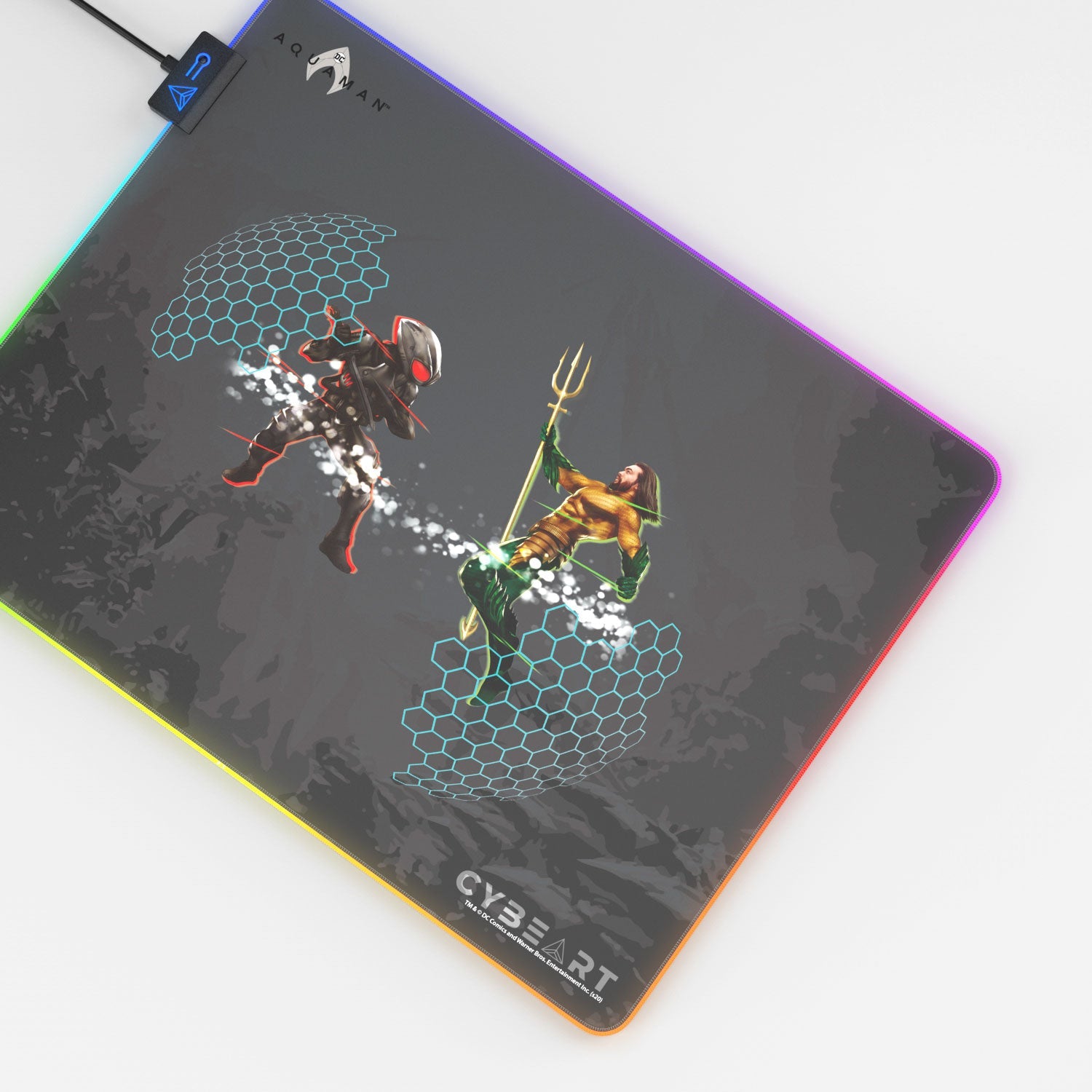 Aquaman Black Manta Mouse Pad for Gaming Enthusiasts - Shopthatapp.ca
