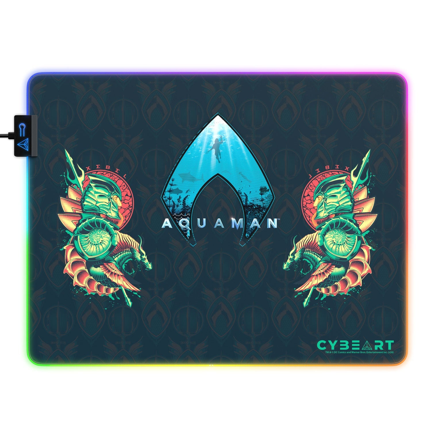 Aquaman XEBEL Kingdom Mouse Pad for an Ultimate Gaming Experience - Shopthatapp.ca