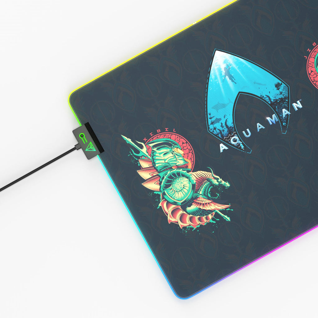 Aquaman XEBEL Kingdom Mouse Pad for an Ultimate Gaming Experience - Shopthatapp.ca