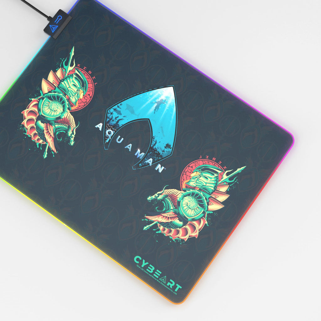 Aquaman XEBEL Kingdom Mouse Pad for an Ultimate Gaming Experience - Shopthatapp.ca