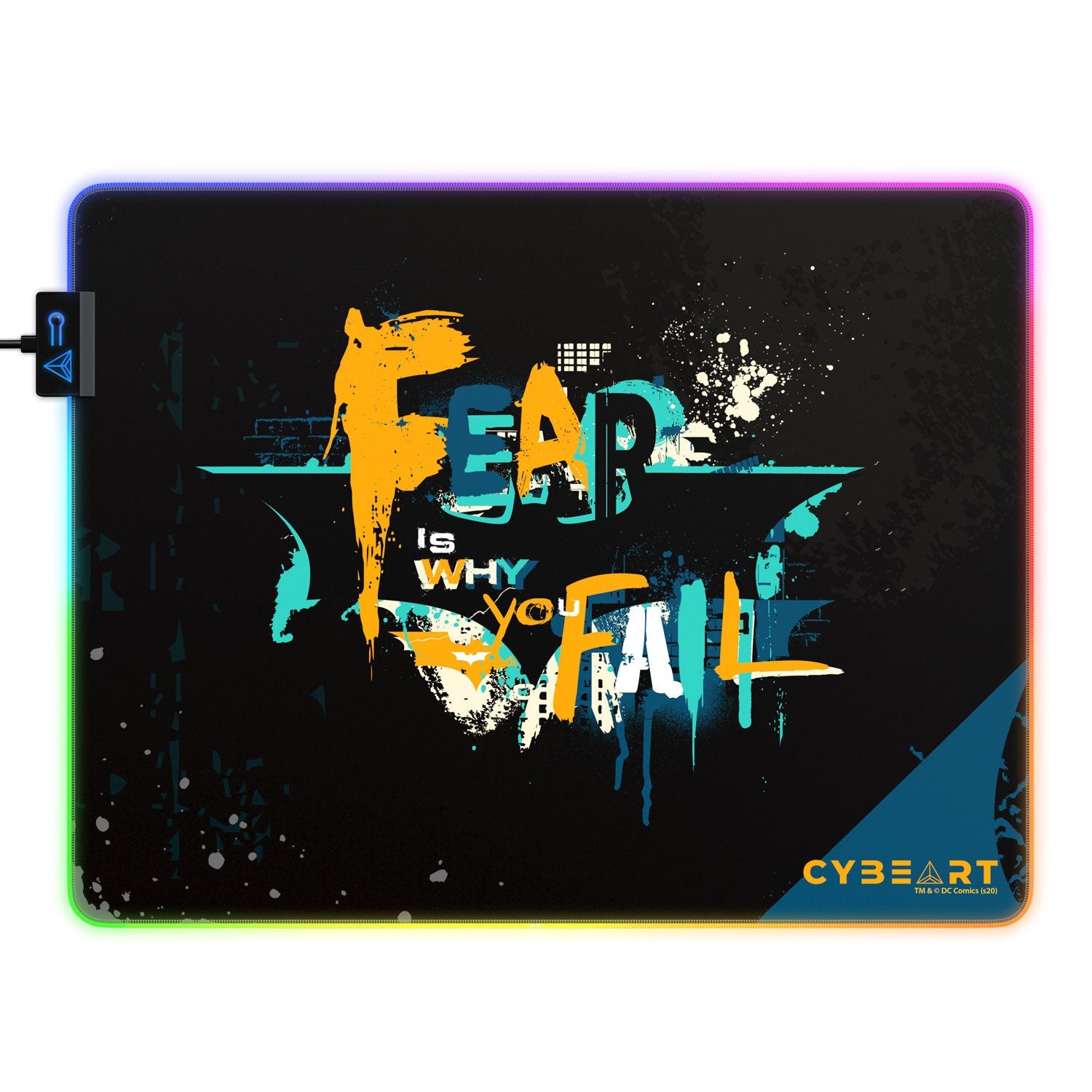 Batman Gaming Mouse Pad - Fear Is Why You Fail Design - Shopthatapp.ca