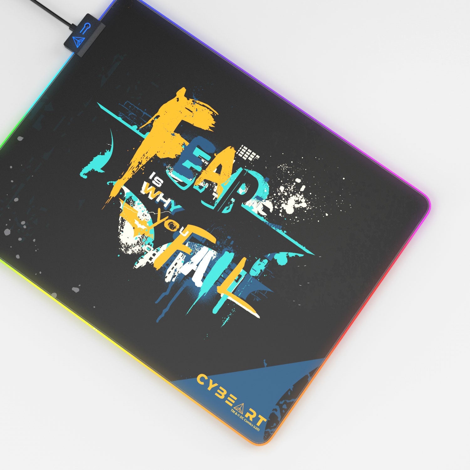 Batman Gaming Mouse Pad - Fear Is Why You Fail Design - Shopthatapp.ca