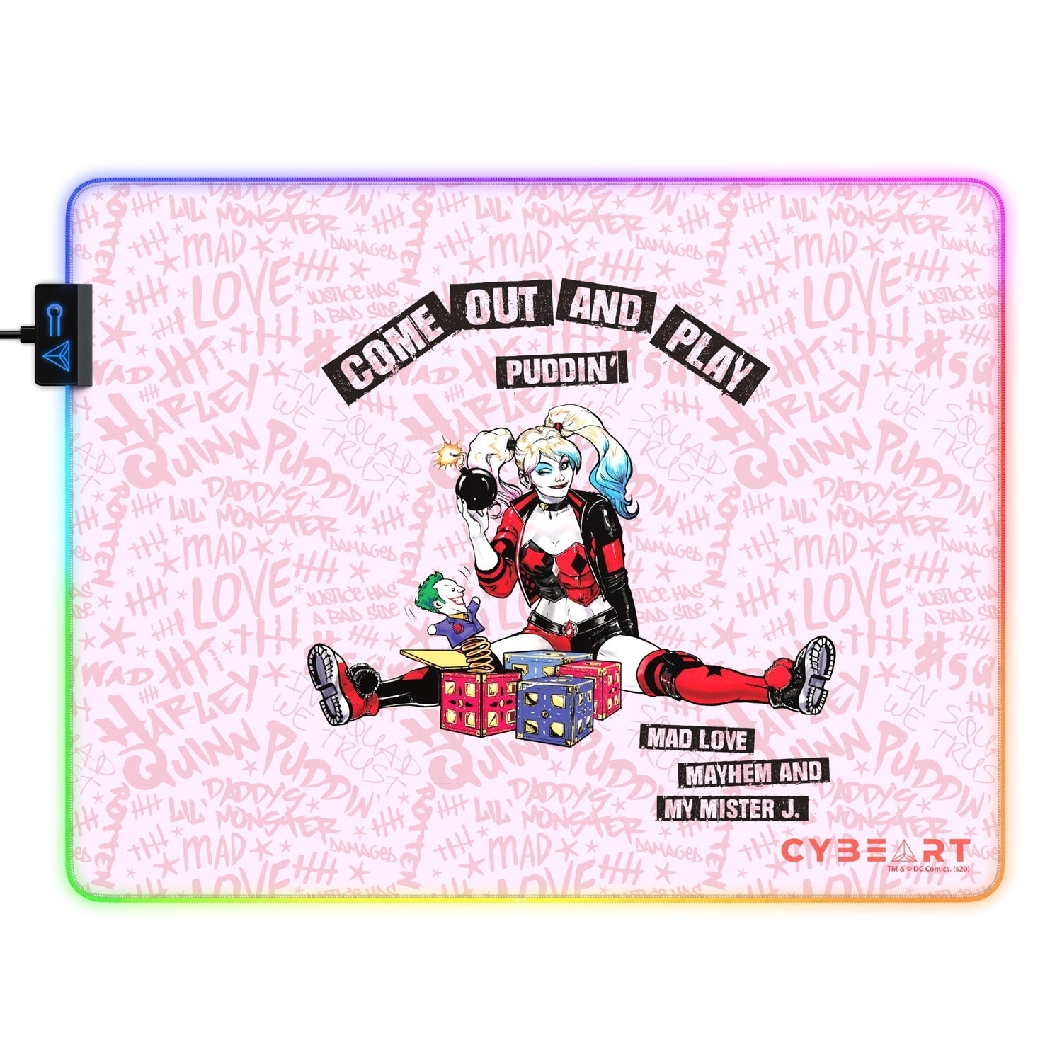 Harley Quinn Mouse Pad - Ideal Gaming Accessory for Gamers and Collectors - Shopthatapp.ca
