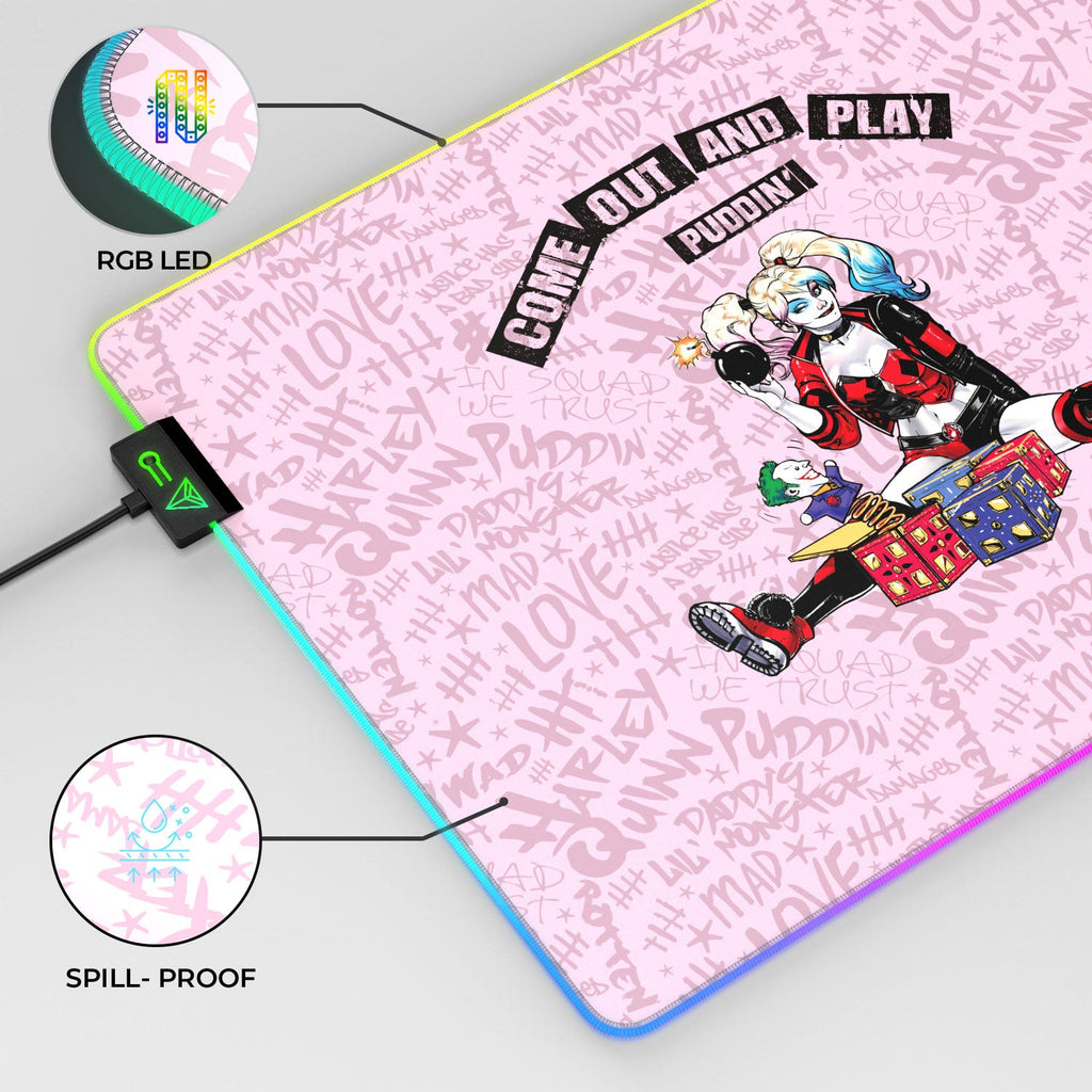 Harley Quinn Mouse Pad - Ideal Gaming Accessory for Gamers and Collectors - Shopthatapp.ca