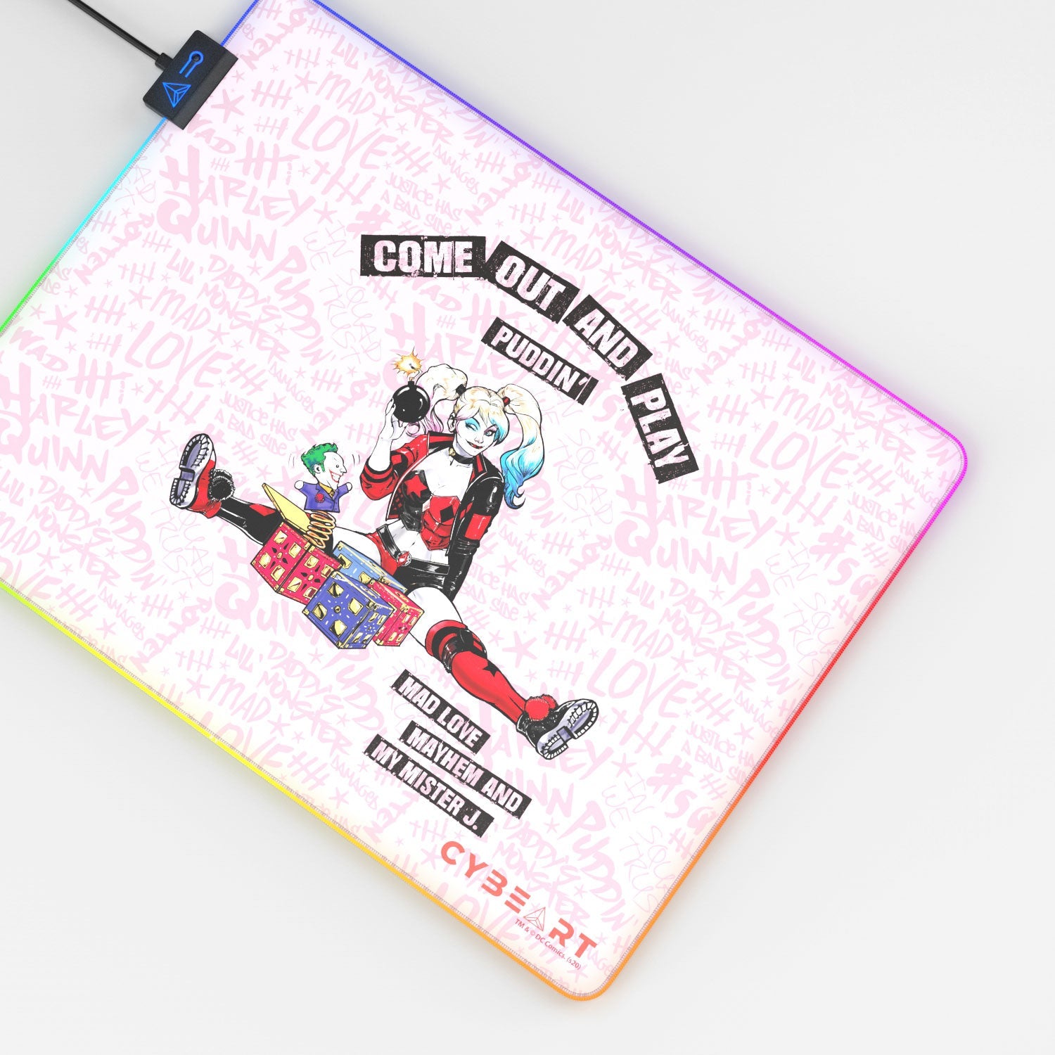 Harley Quinn Mouse Pad - Ideal Gaming Accessory for Gamers and Collectors - Shopthatapp.ca
