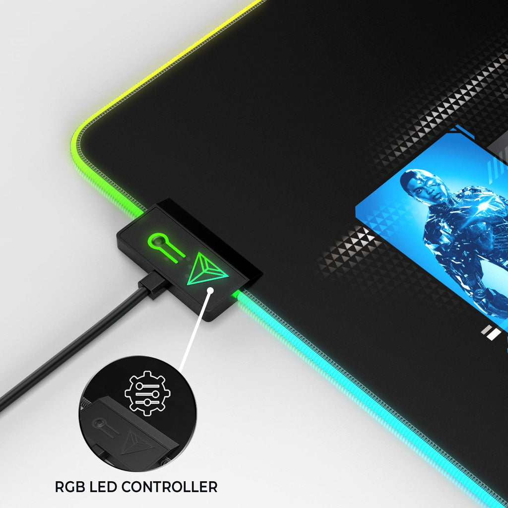 Justice League Gaming Mouse Pad - Character Portraits Design - Shopthatapp.ca
