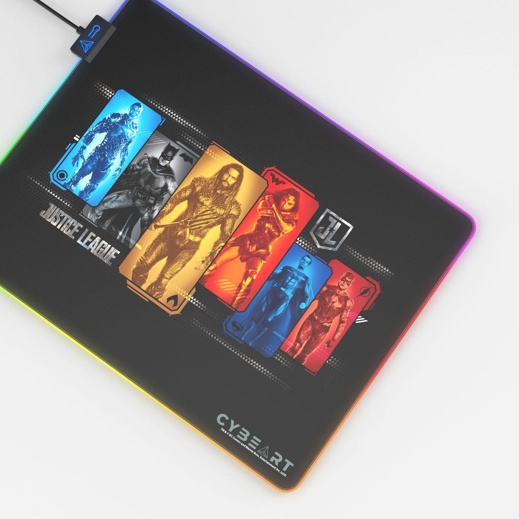 Justice League Gaming Mouse Pad - Character Portraits Design - Shopthatapp.ca
