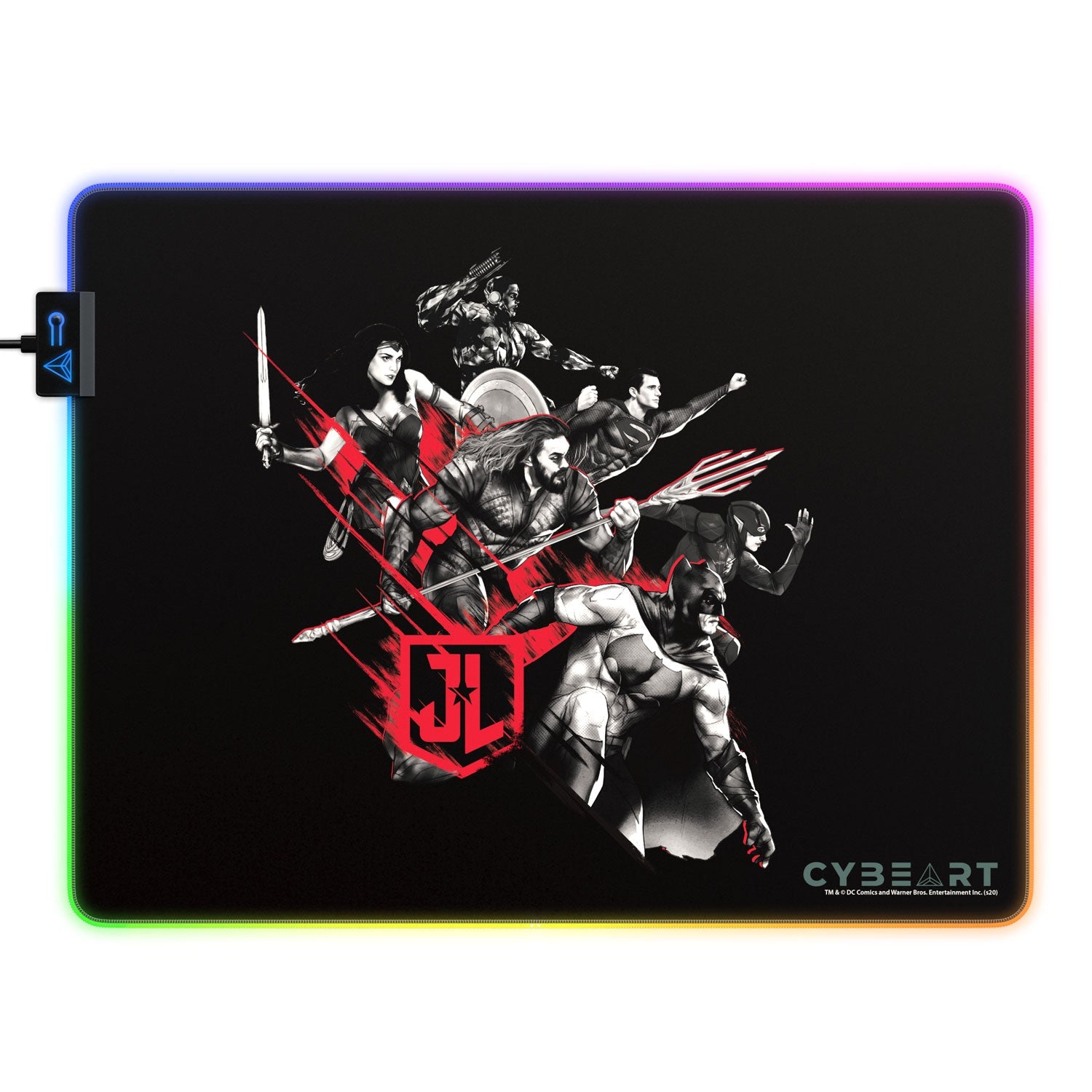 Justice League Gaming Mouse Pad - Ready for Fight Gaming Experience - Shopthatapp.ca
