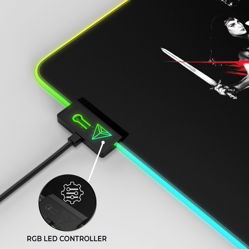 Justice League Gaming Mouse Pad - Ready for Fight Gaming Experience - Shopthatapp.ca