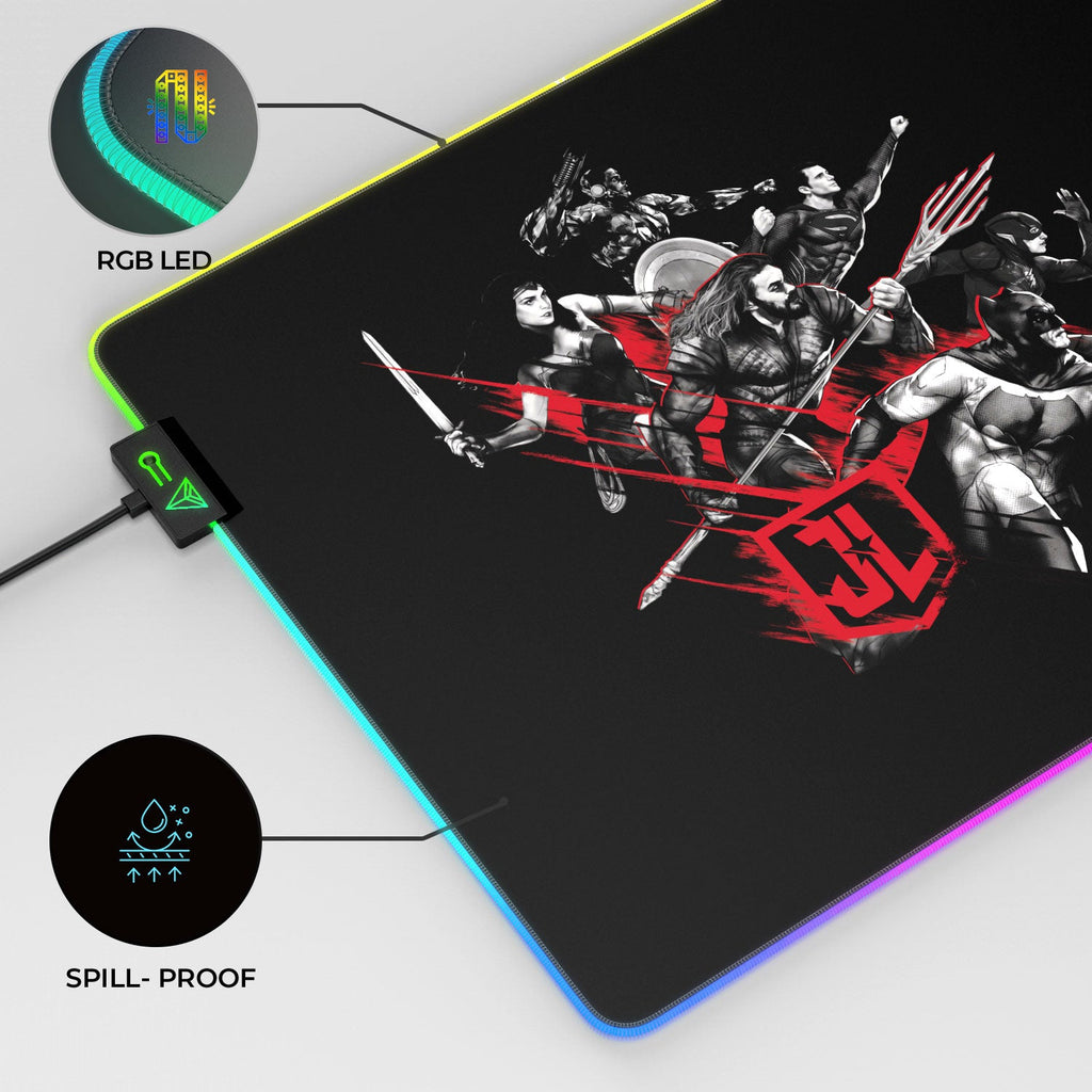Justice League Gaming Mouse Pad - Ready for Fight Gaming Experience - Shopthatapp.ca