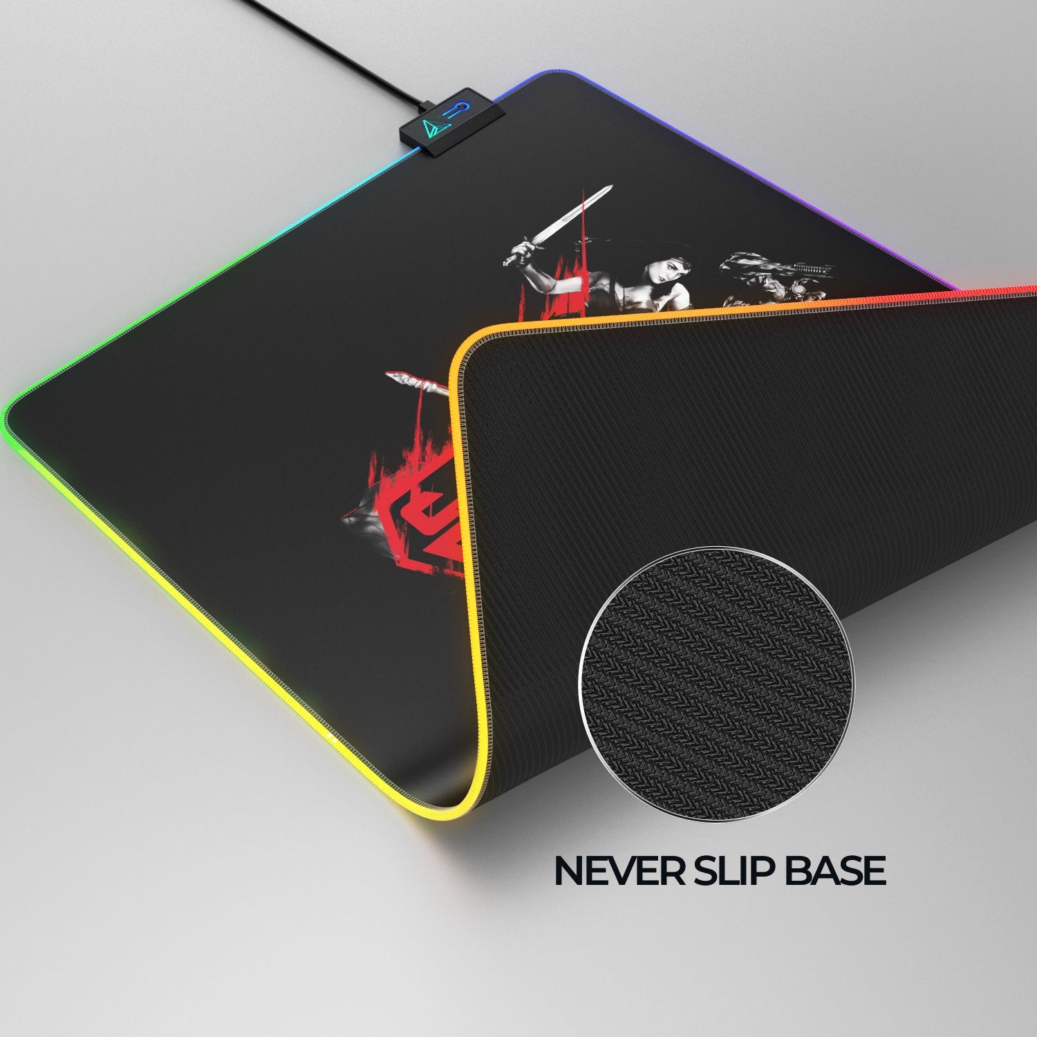 Justice League Gaming Mouse Pad - Ready for Fight Gaming Experience - Shopthatapp.ca