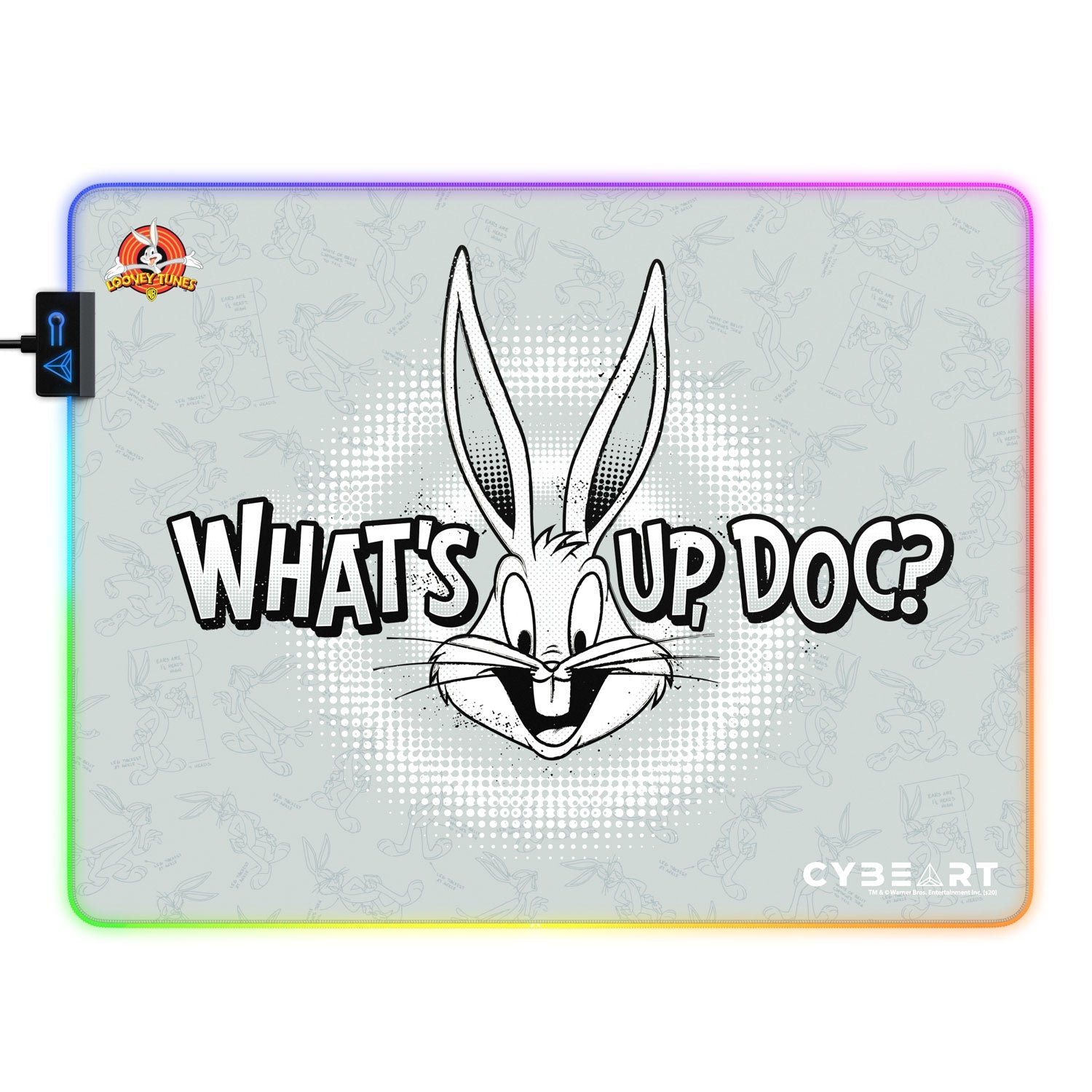 Bugs Bunny Mouse Pad for Gamers – Speed and Precision Gaming Accessory - Shopthatapp.ca