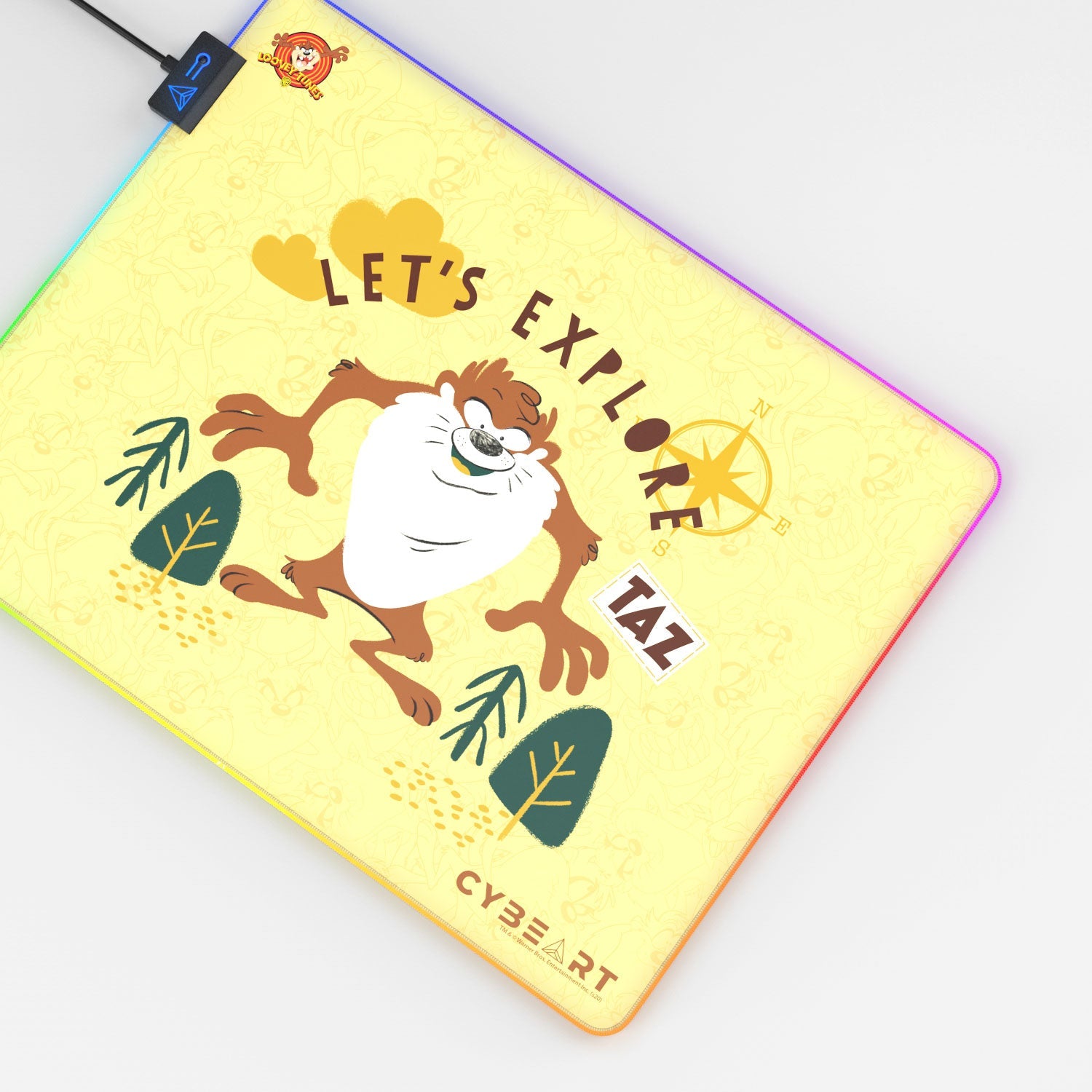 TAZ Tasmanian Devil Gaming Mouse Pad for Ultimate Gaming Performance - Shopthatapp.ca