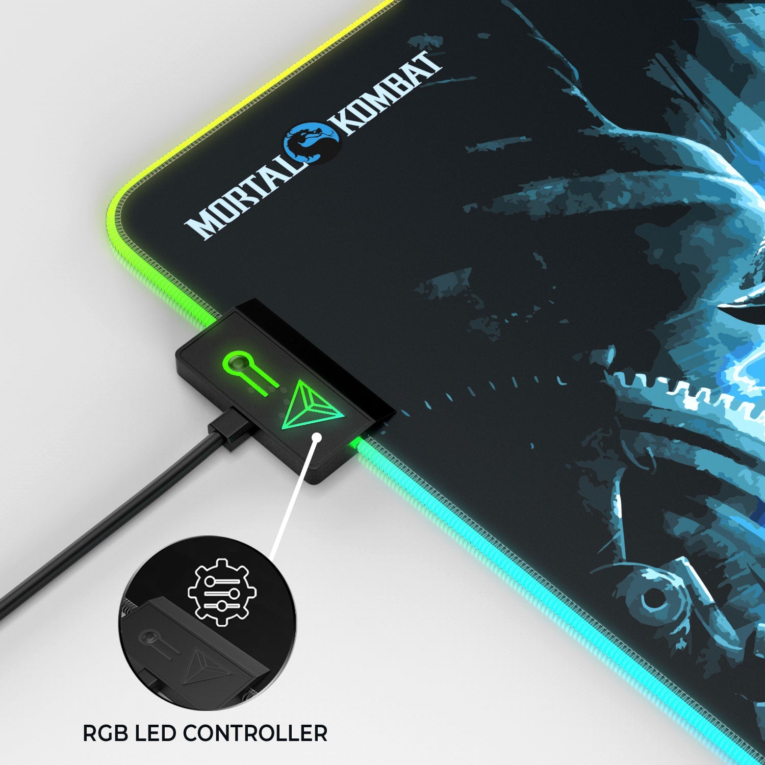 Mortal Kombat Raiden Mouse Pad - Ultimate Gaming Experience - Shopthatapp.ca