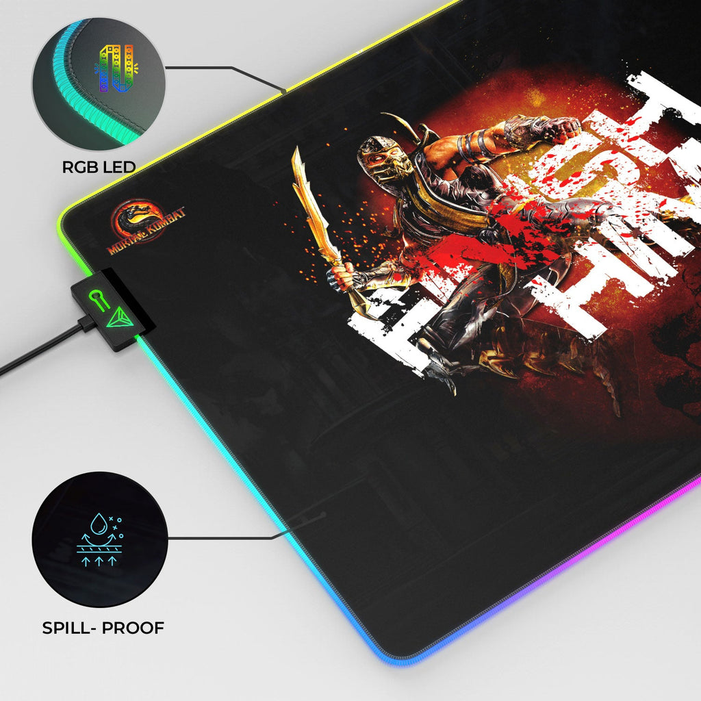 Mortal Kombat FINISH HIM Sub Zero Gaming Mouse Pad - Shopthatapp.ca