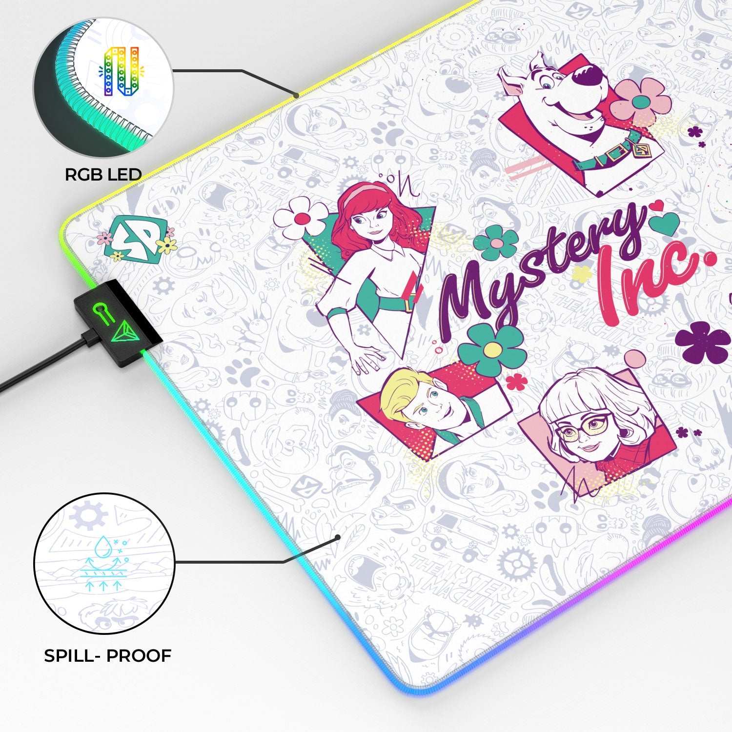 Mystery Inc. Mouse Pad for Gamers - Enhance Your Gaming Experience - Shopthatapp.ca