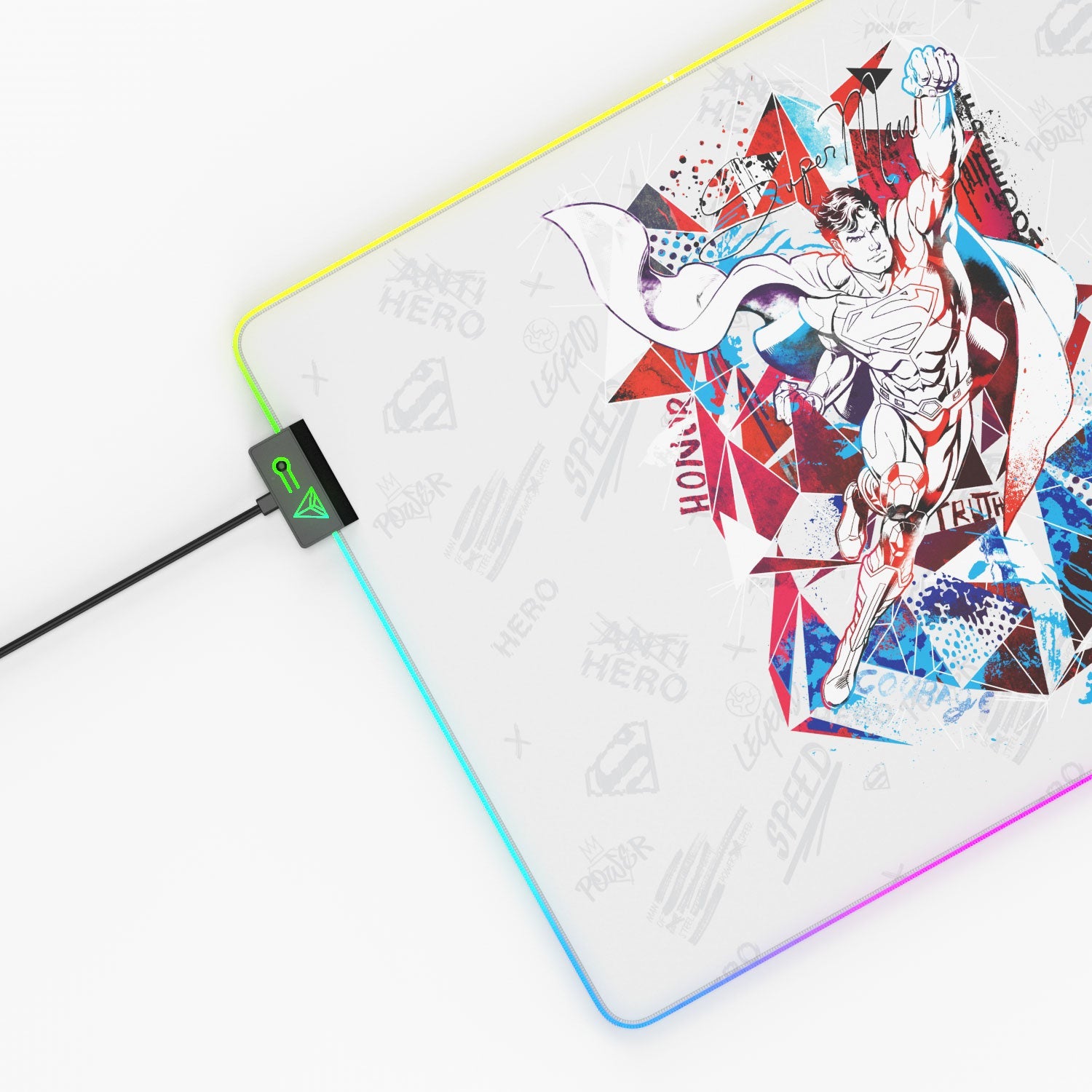 Superman Gaming Mouse Pad - Truth Honor Courage Design - Shopthatapp.ca