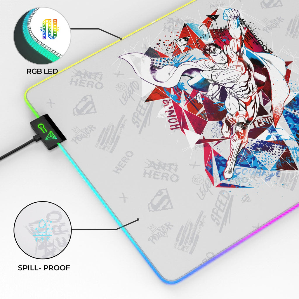 Superman Gaming Mouse Pad - Truth Honor Courage Design - Shopthatapp.ca