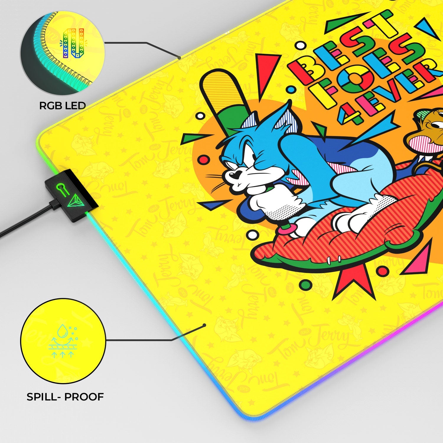 Best Foes Ever Mouse Pad for Ultimate Gaming Precision - Shopthatapp.ca