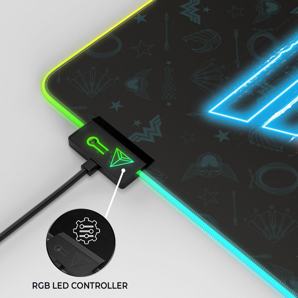 Wonder Woman Gaming Mouse Pad - Electrified Design for Gamers - Shopthatapp.ca
