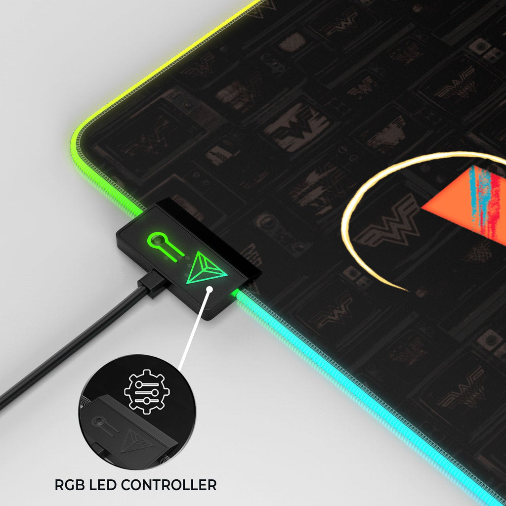 Wonder Woman Gaming Mouse Pad featuring Cheetah Design - Perfect for Gamers - Shopthatapp.ca