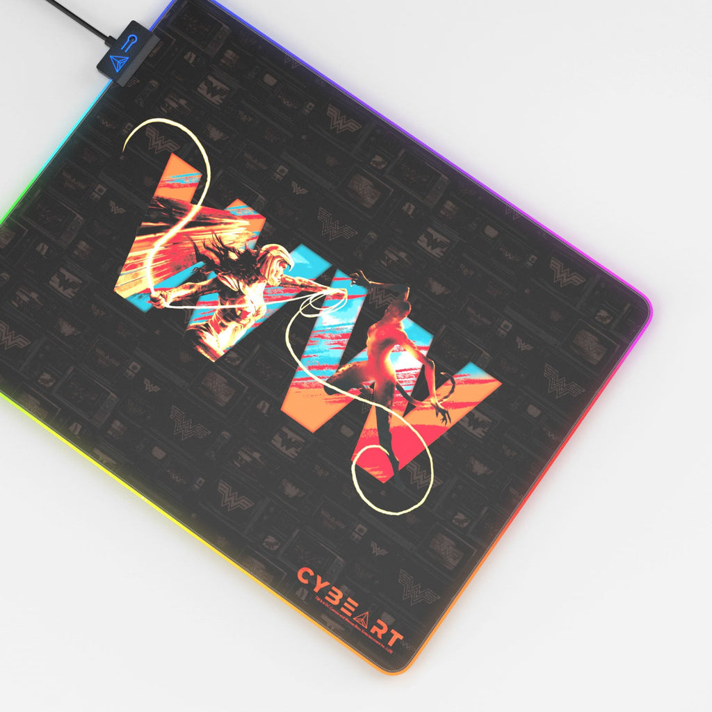 Wonder Woman Gaming Mouse Pad featuring Cheetah Design - Perfect for Gamers - Shopthatapp.ca