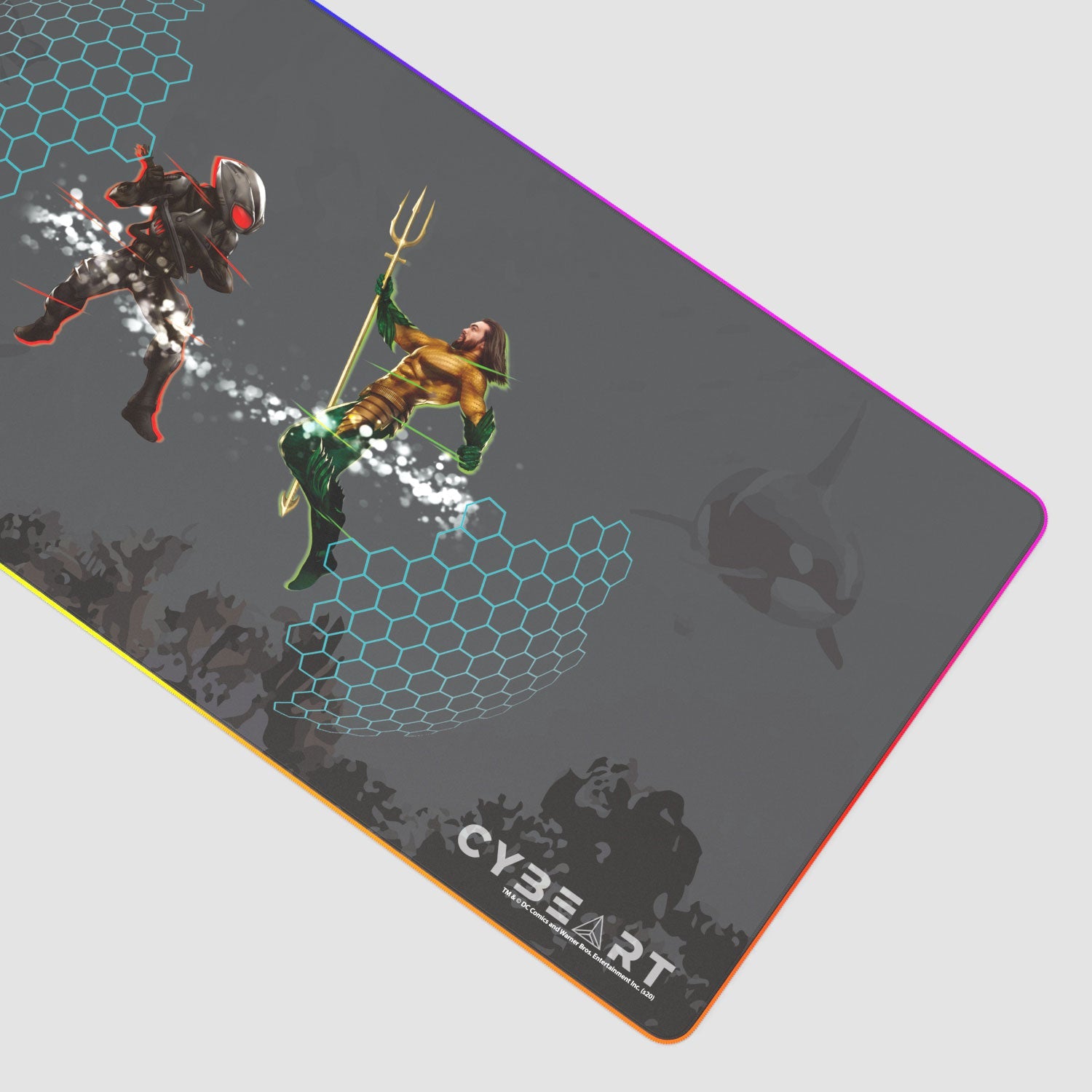 Aquaman Black Manta Mouse Pad for Gaming Enthusiasts - Shopthatapp.ca