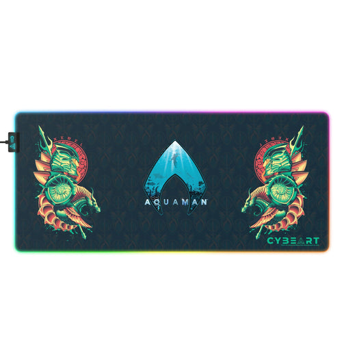 Aquaman XEBEL Kingdom Mouse Pad for an Ultimate Gaming Experience - Shopthatapp.ca