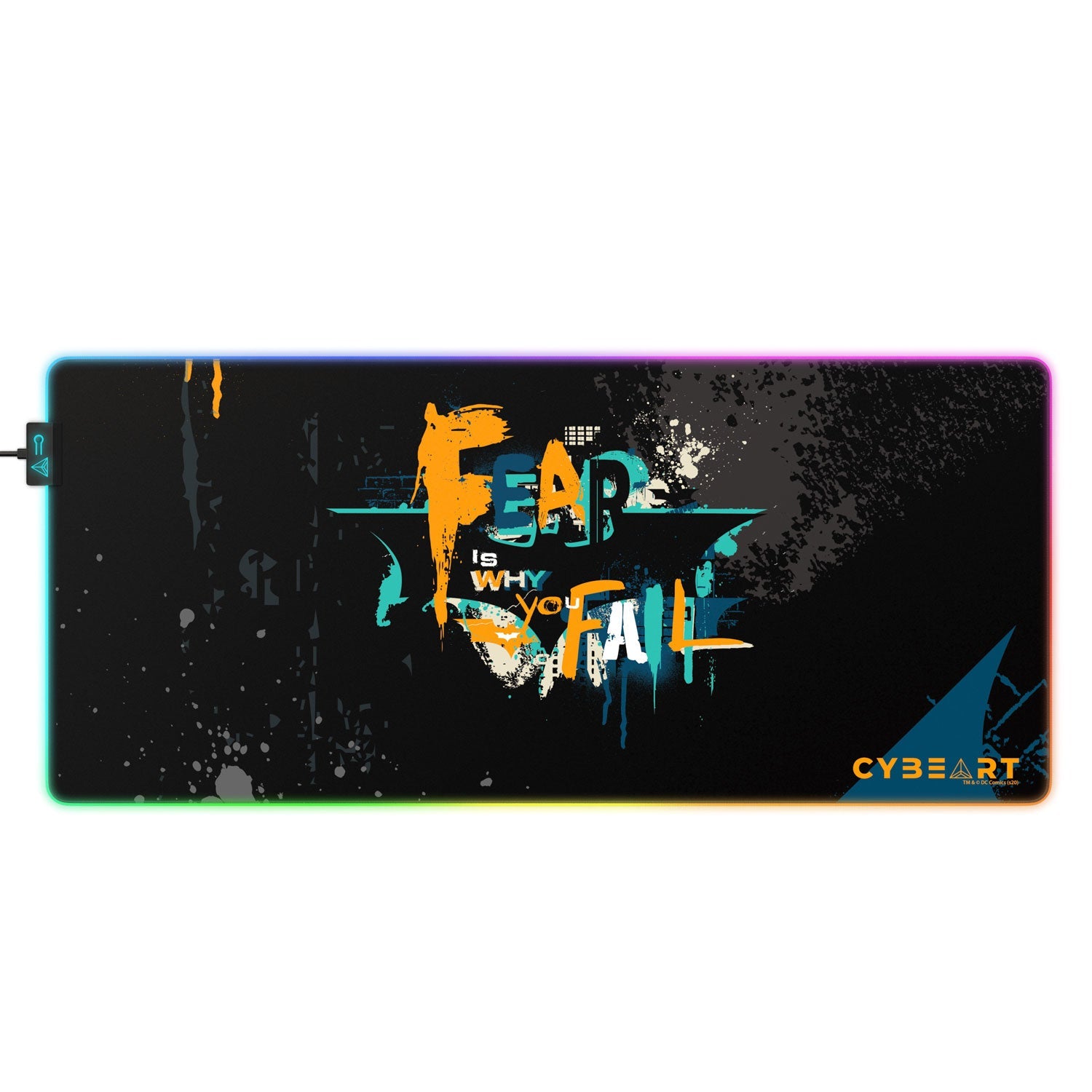 Batman Gaming Mouse Pad - Fear Is Why You Fail Design - Shopthatapp.ca