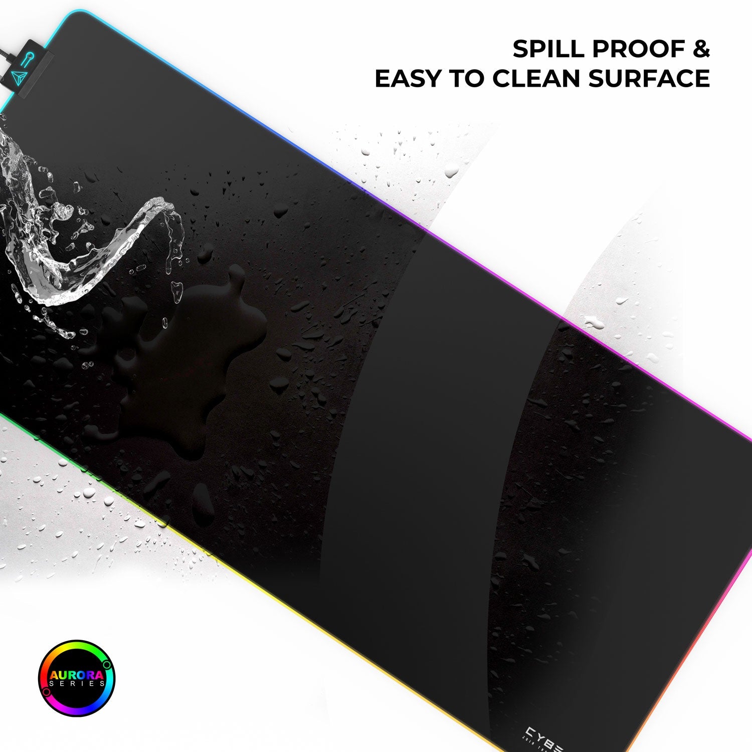 Ghost Black Gaming Mouse Pad - Precision and Comfort for Gamers - Shopthatapp.ca