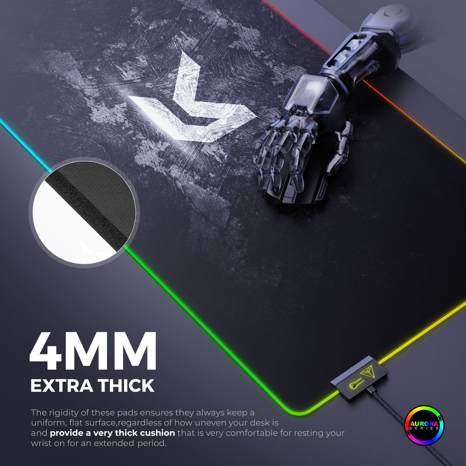 Signature Gaming Mouse Pad - Edition for Ultimate Precision and Comfort - Shopthatapp.ca