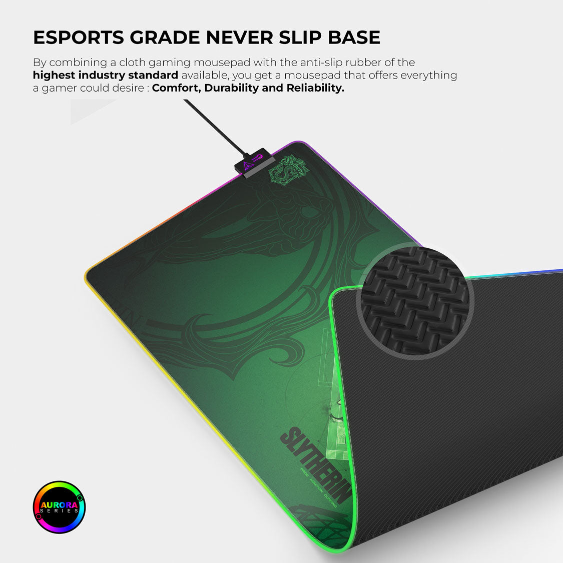 Slytherin Gaming Mouse Pad - Shopthatapp.ca