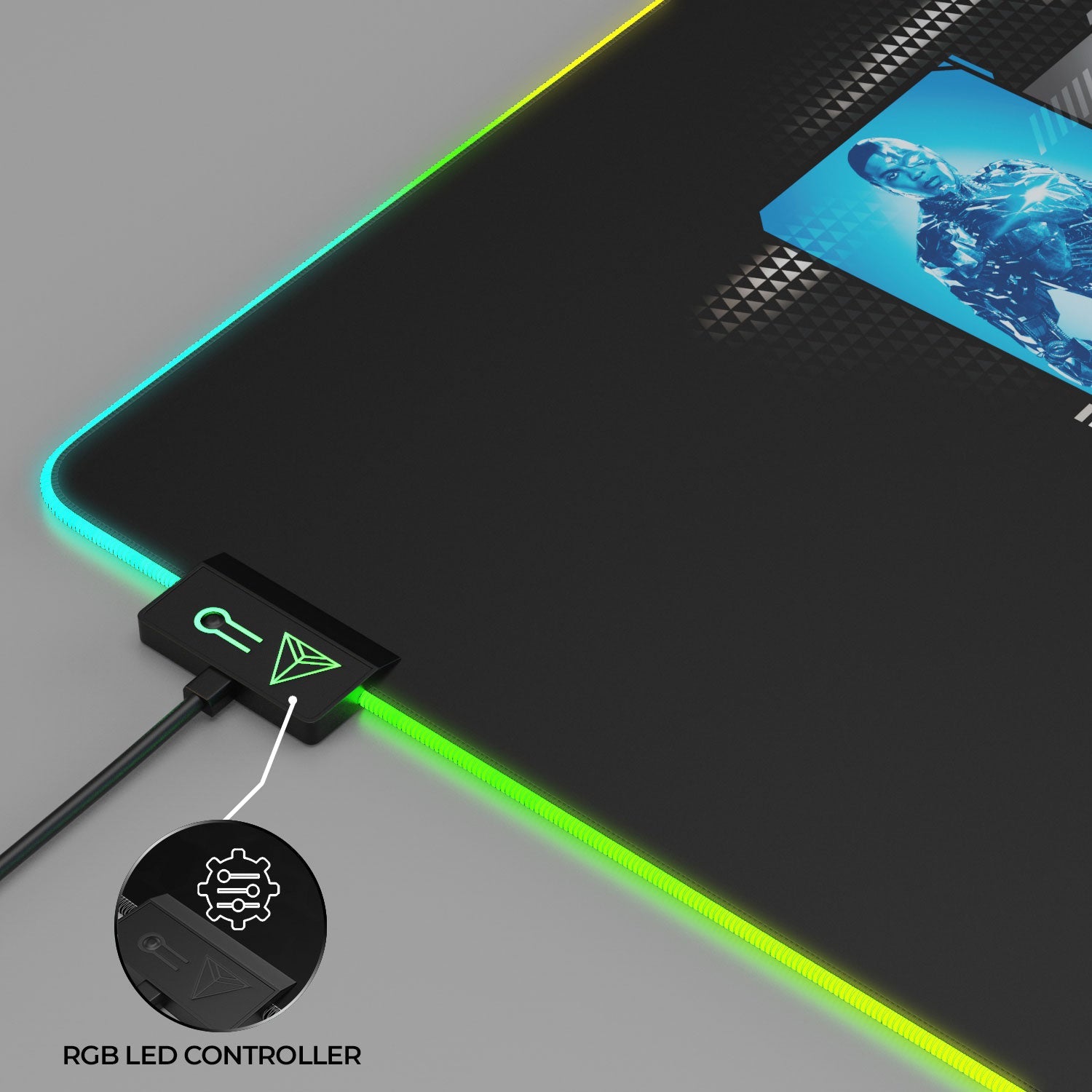 Justice League Gaming Mouse Pad - Character Portraits Design - Shopthatapp.ca