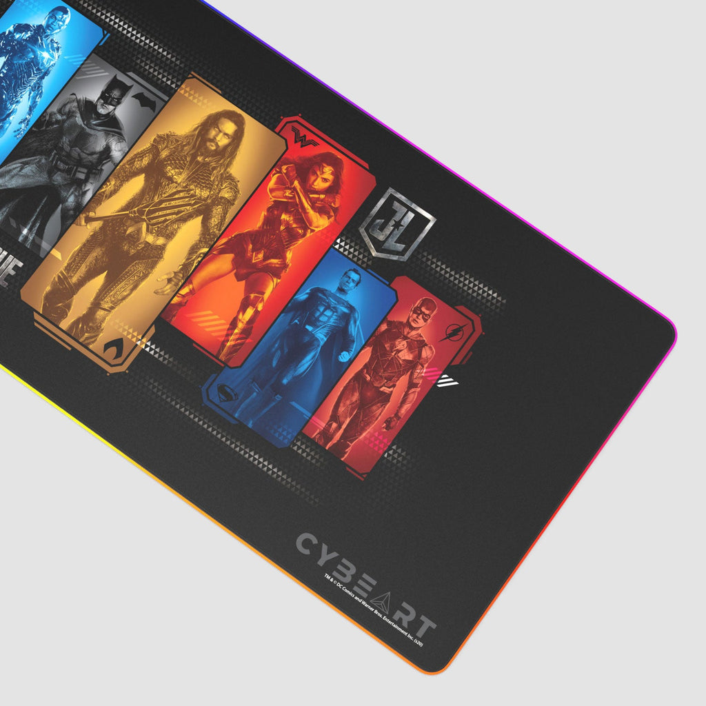 Justice League Gaming Mouse Pad - Character Portraits Design - Shopthatapp.ca